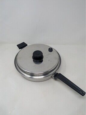 Royal Prestige 7 Ply SS Titanium Copper Silver Alloy 11" Skillet Frying Pan Lid